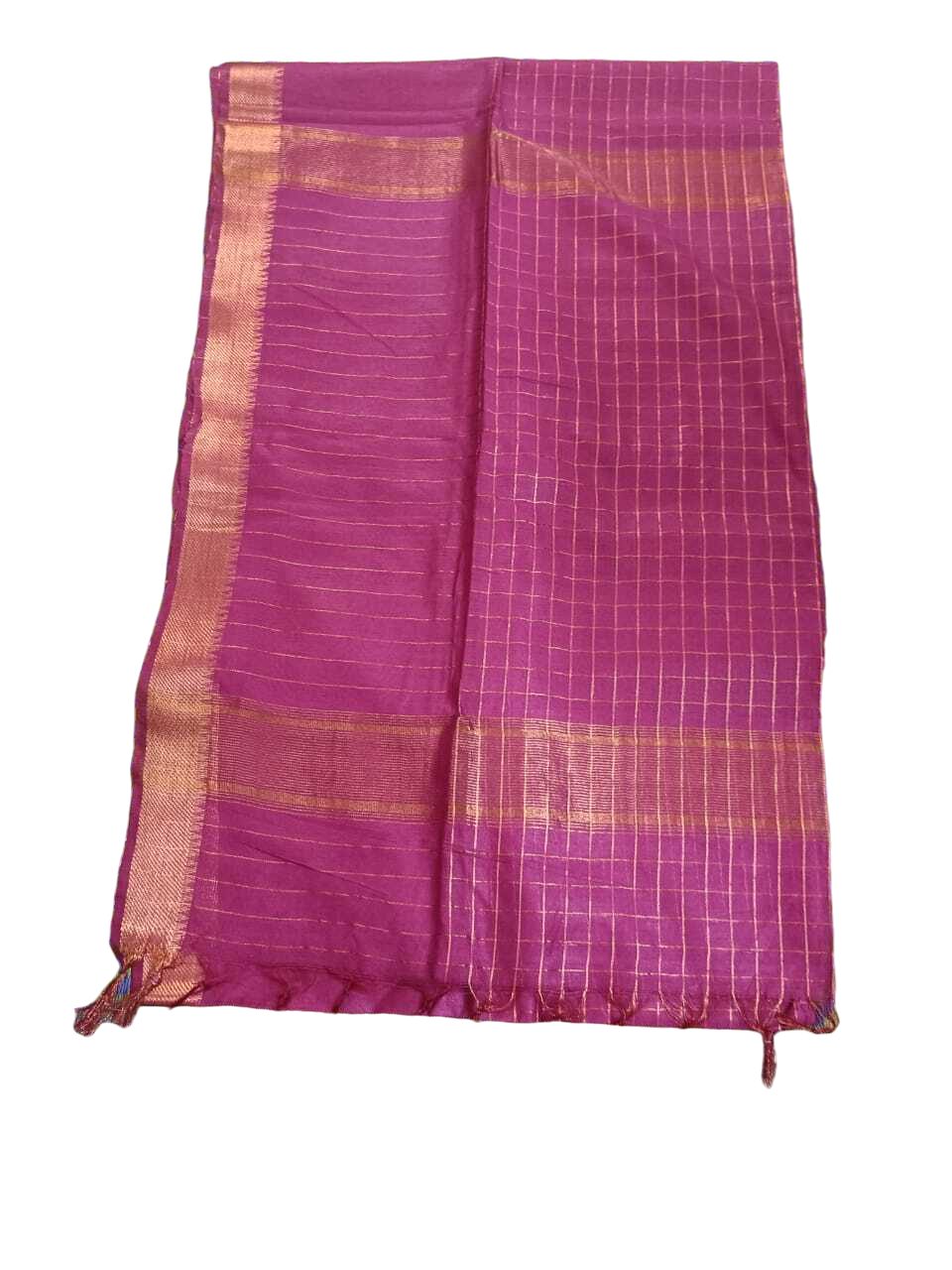 Pink Banarasi Silk